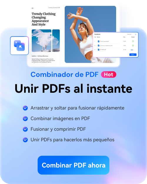 Descarga combinador de PDF para Windows